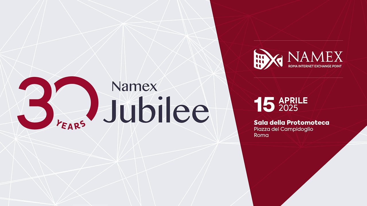 Celebrating 30 years together: Namex Jubilee at Rome’s City Hall